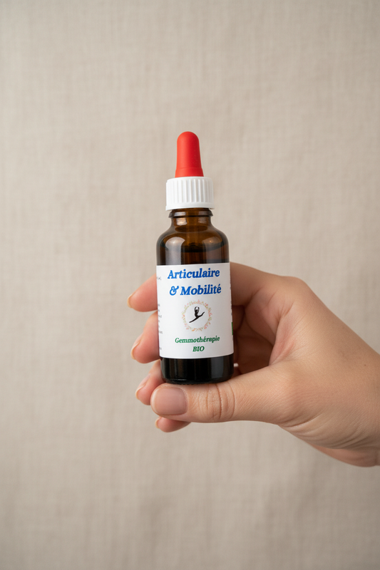 Flacon 30ml gemmothérapie Articulaire & Mobilité – Format et contenance réelle