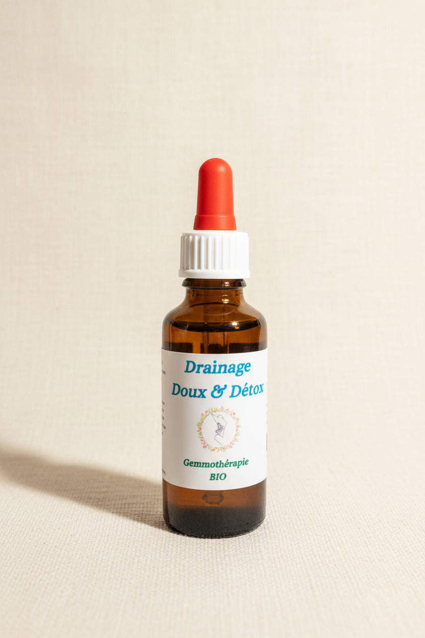 Peau Parfaite gemmothérapie bio – Flacon 30ml macérat de bourgeons artisanal Cévennes