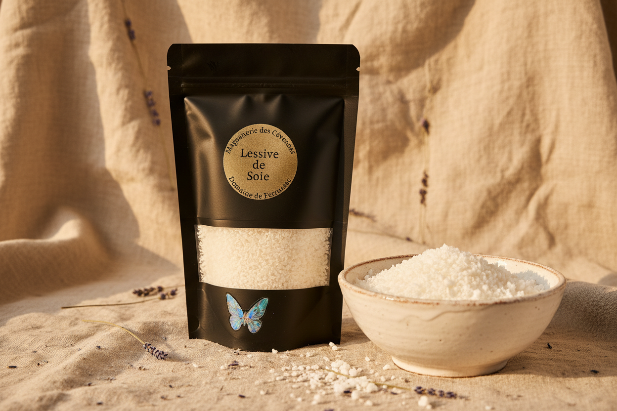 Lessive de Soie – coupe savon et lin