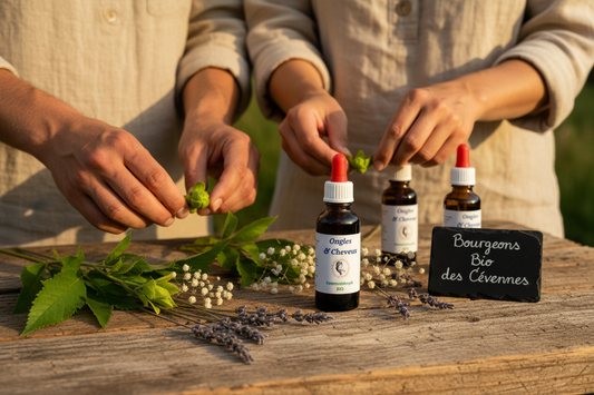 Traçabilité gemmothérapie artisanale : du terroir des Cévennes au flacon ECOCERT