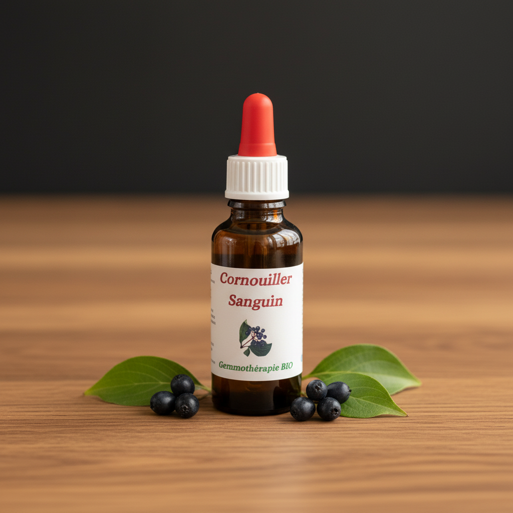Mise en scène Cornouiller Sanguin Gemmothérapie BIO 30ml