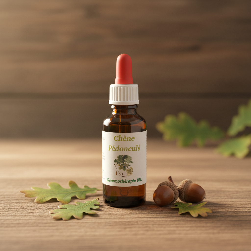 Mise en scène Chêne Pédonculé Gemmothérapie BIO 30ml