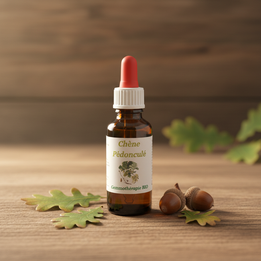 Mise en scène Chêne Pédonculé Gemmothérapie BIO 30ml