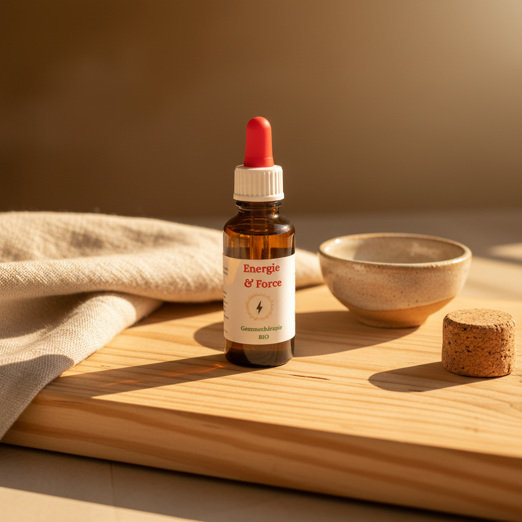 Énergie & Force — mise en scène bois naturel