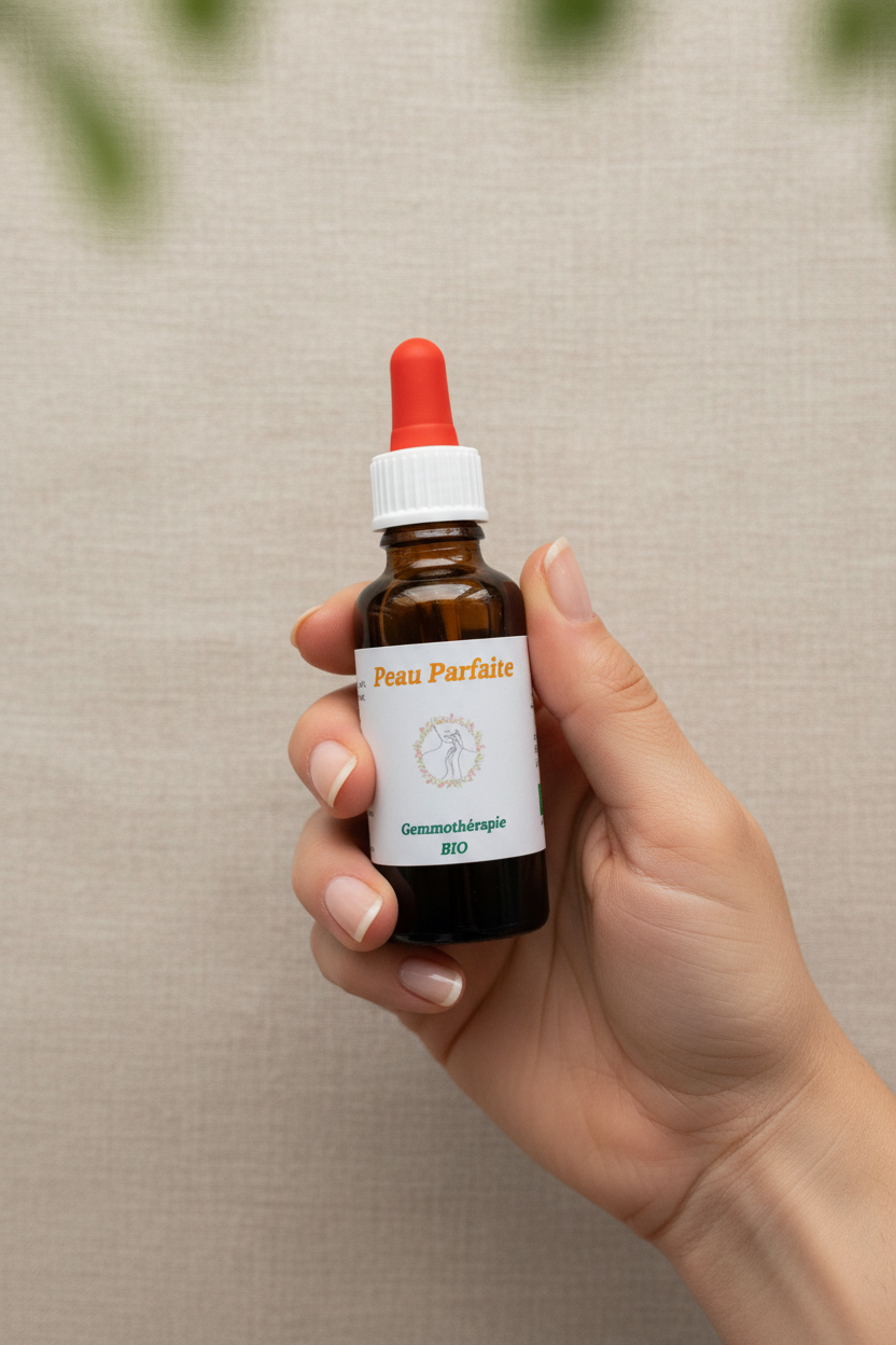 Flacon 30ml gemmothérapie Immuni-T – Format et contenance réelle
