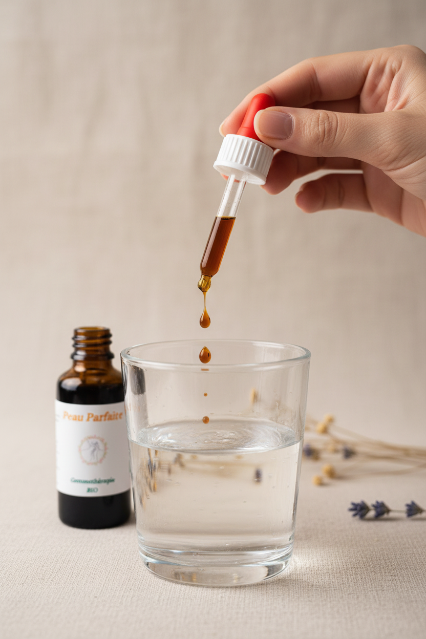 Comment utiliser la gemmothérapie Immuni-T – Posologie gouttes macérat de bourgeons
