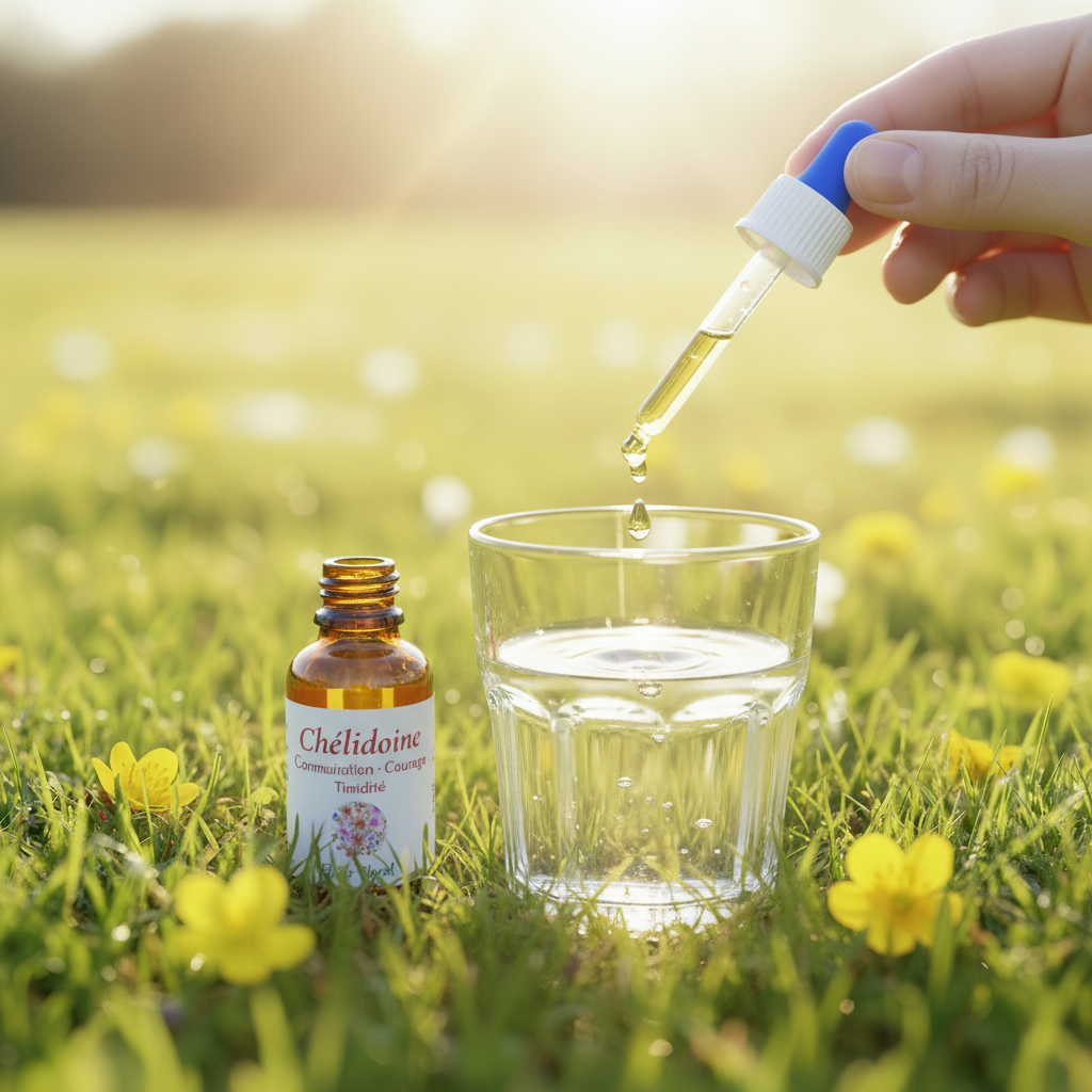 Utilisation Chélidoine dans l'herbe